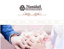 Tablet Screenshot of namidael-photographies.com